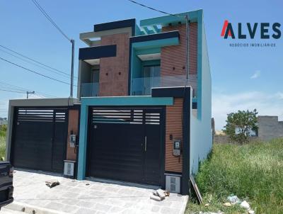 Casa Duplex/Nova para Venda, em Campos dos Goytacazes, bairro Cidade Jardim, 3 dormitórios, 1 banheiro, 1 suíte, 1 vaga
